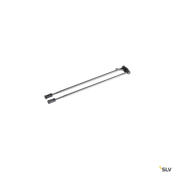 SLV by Declic TELESKOP, spot pour câble tendu, MR16, 21-52cm, chrome - SLV - 139082