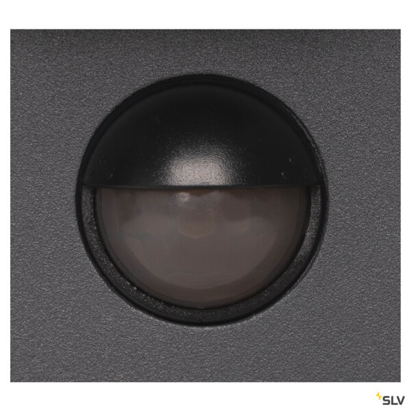 Eskina spot sensor, applique et plafonnier extérieur, anthracite, led, 14,5w, 3000k/4000k, ip54, détecteur de mouvements, variable triac - SLV - 1002904