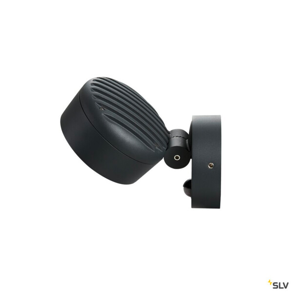 Eskina spot sensor, applique et plafonnier extérieur, anthracite, led, 14,5w, 3000k/4000k, ip54, détecteur de mouvements, variable triac - SLV - 1002904