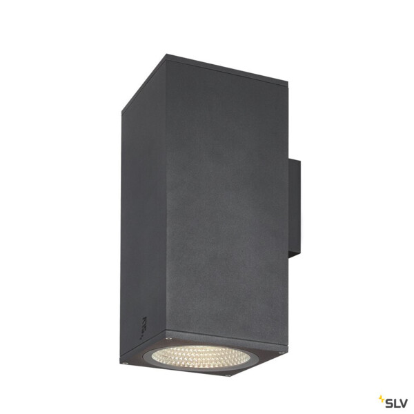 Enola, applique extérieure, carré, l, anthracite, led, 53w, 3000k/4000k, ip65, up/down - SLV - 1003438