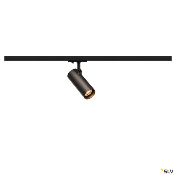 Helia 50 track, spot pour rail 1 allumage, intérieur, noir, led, 11w, 3000k - SLV - 143580