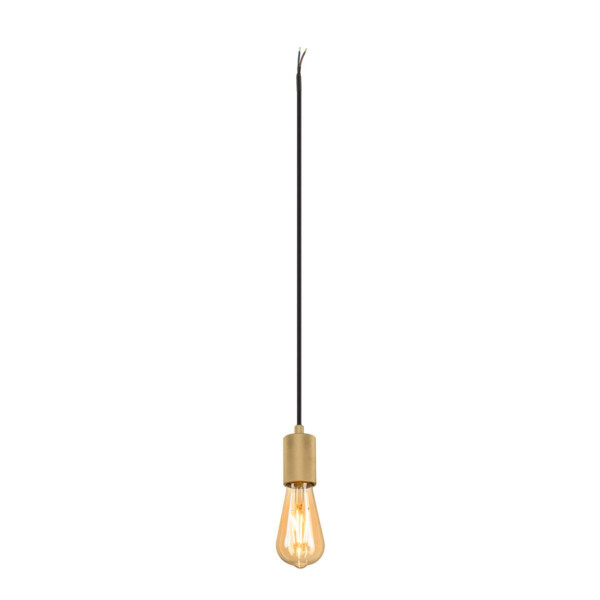 Suspension Fitu PD E27 15W ribbed doré - SLV - 1010421