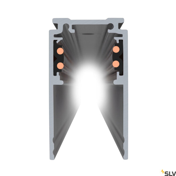 48v track, rail en saillie profond 3m, noir, dali - SLV - 1006553