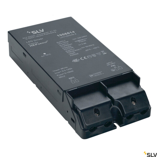 Alimentation led, 48 v 150 w noir - SLV - 1006614