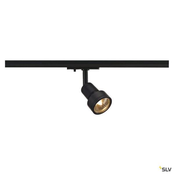 PURI Spot - GU10 - 50 W - Adaptateur 1 Allumage Inclus - Noir - SLV - 143390