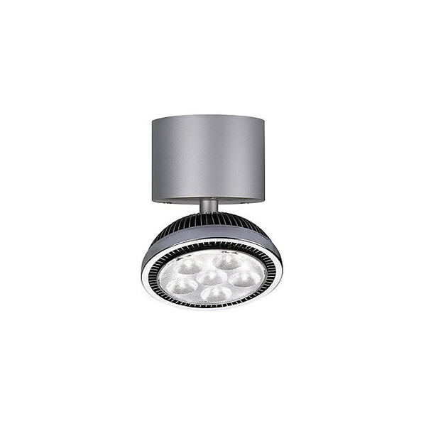 Spot Projecteur Led SLV - Ø11.6mm - 6W - Aluminium - Gris argent - Rotation horizontale 350° - IP20 - SLV - 147331