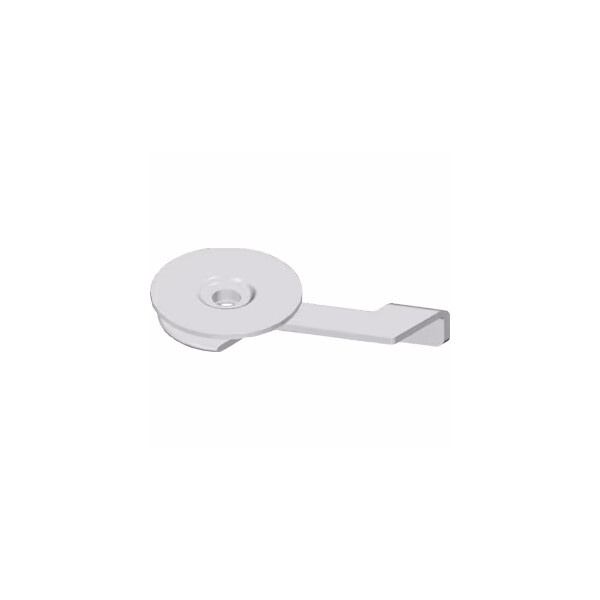 Support plafond rotatif pour rail de rideaux glydea  - Somfy - 1780906