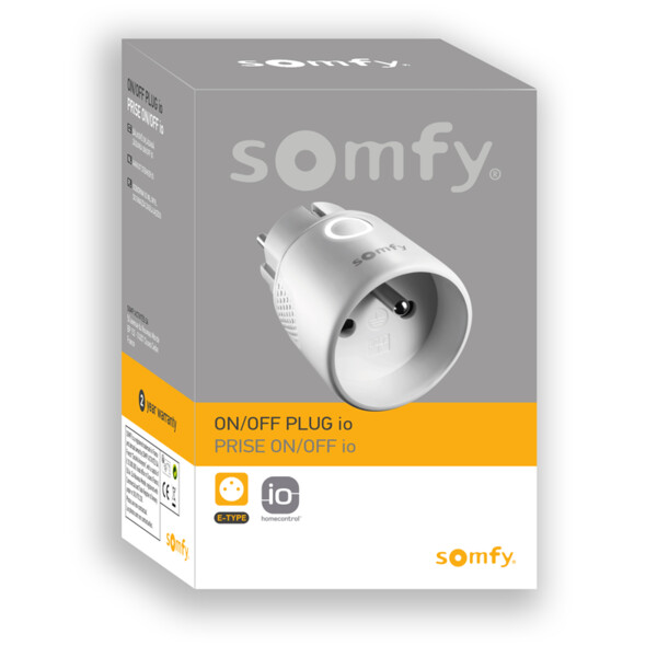 Prise télécommandée Somfy ON/OFF io - Somfy - 1822617