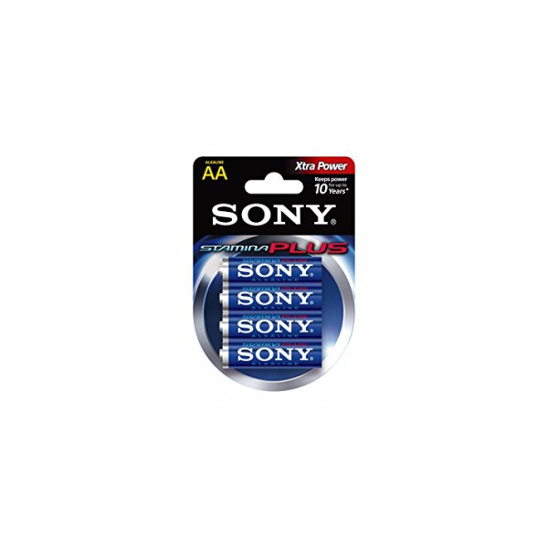 Piles LR6 - AA - Alcaline par 4 - 1,5V - Sony - Torro - Sony - AM3B4D