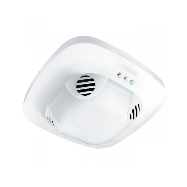 Détecteur de Présence à Ultrasons Blanc Faux Plafonds COM1 DualTech Steinel – à Pinces - Steinel - 079574