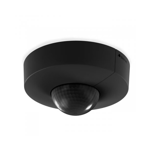Détecteur de Présence Infrarouge Rond Noir Saillie KNX V3.1 IS 3360 40m Steinel - Steinel - 068585
