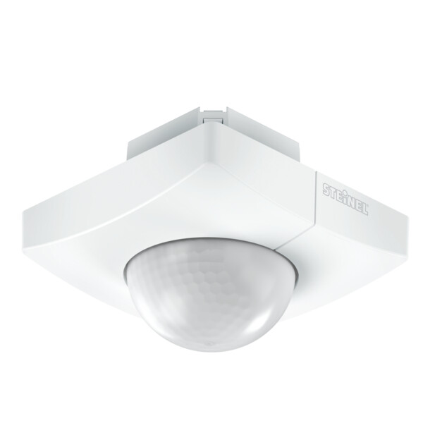 Détecteur de Mouvement Infrarouge Carré Blanc Faux Plafonds KNX V3.1 IS 345 Steinel – à Pinces - Steinel - 079680