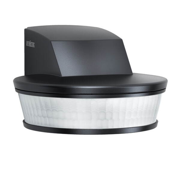 Détecteur de mouvement sensIQ S Steinel - 300° - infrarouge passif - en saillie - intérieur - extérieur - noir - plastique - IP54 - Steinel - 034979