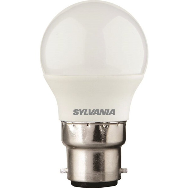 Lampes led non directionnelles toledo sphérique dépolie 4,5w 470lm 827 b22 pack de 4  - Sylvania - 0029646