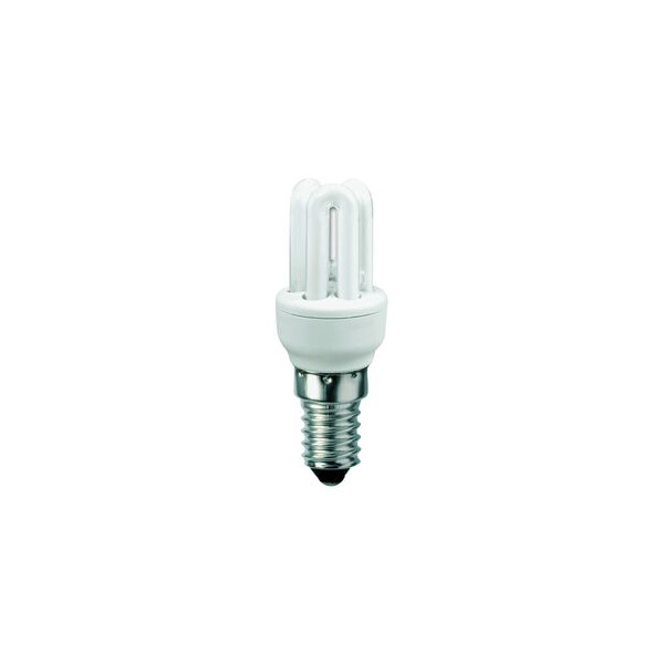 Ampoule fluocompacte E14 Sylvania Mini-Lynx Fast-Start T2 9W 827 2700K 405lm - Sylvania - 0031023