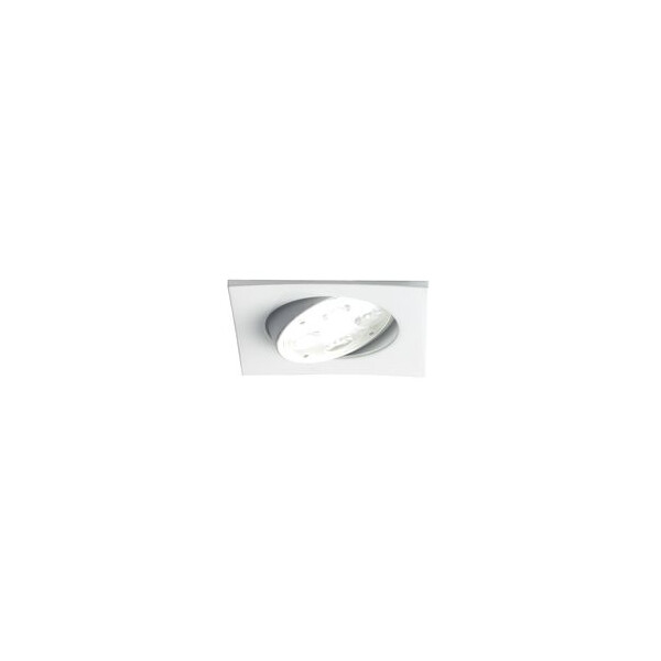 Spot encastré LED Sylvania Instar 6-12W 850 3000K 600-1200lm carré chrome  - Sylvania - 3079312
