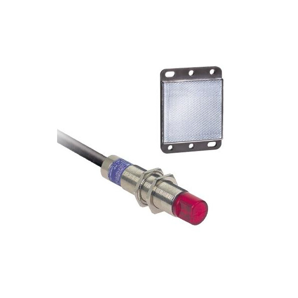détecteur photoélectrique XU9 reflex polarisé Sn 2 m câble 2m - Telemecanique Sensors - XU9M18MB230W