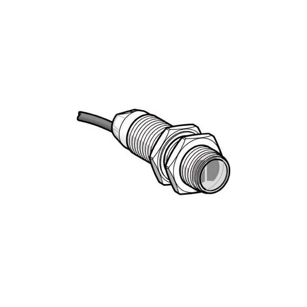 DETECTEUR PHOTOELECTRIQUE CYLINDRIQU M18 EMETTEUR BARRAGE 12 24V DC CABLE 2M - Telemecanique Sensors - XUB0SKSNL2T
