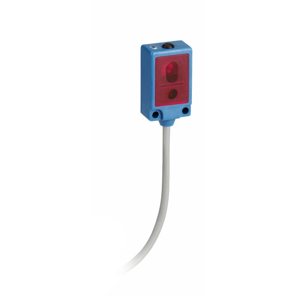 PS 989 S P DETECTEUR PHOTOELEC MINIATURE EFFA ARRIERE PLAN PNP 10 30VDC 2M CABLE - Telemecanique Sensors - XUYPS989SP