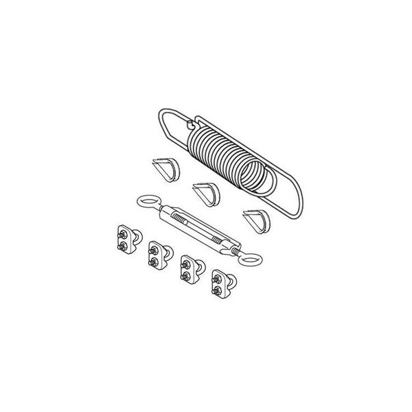 kit de montage D 5 mm L 25 m pour XY2CE - Telemecanique Sensors - XY2CZ9525