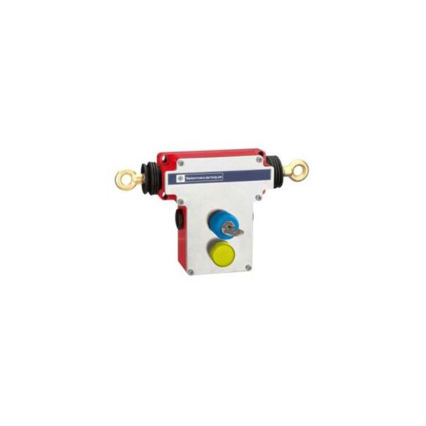 Preventa Xy2 - Aru à Câble 2x100 M - Reset à Clé - Voyant 24-130v Jaune - Telemecanique Sensors - XY2CEDA596
