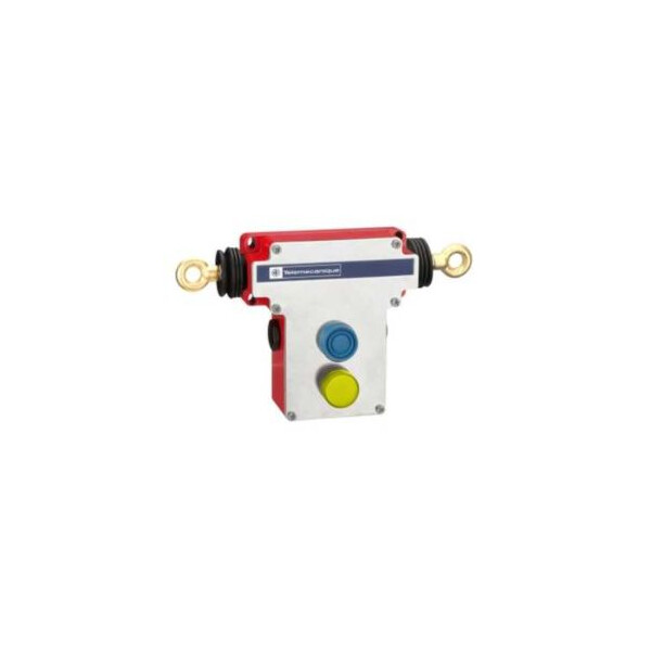 Preventa Xy2 - Aru à Câble 2x100m - Bp Reset Dépass - 24-130v Jaune - Silicon - Telemecanique Sensors - XY2CEDC296