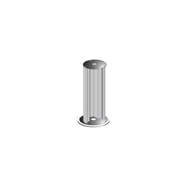 Colonne avec mirroir pour barrière de sécurité - Telemecanique Sensors - XUSZSC138R