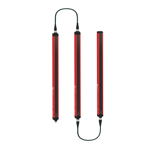 Barrière de sécurité XUSL - type 4 - détection main - esclave 2 - 460 mm - Telemecanique Sensors - XUSL4E30H046NS2