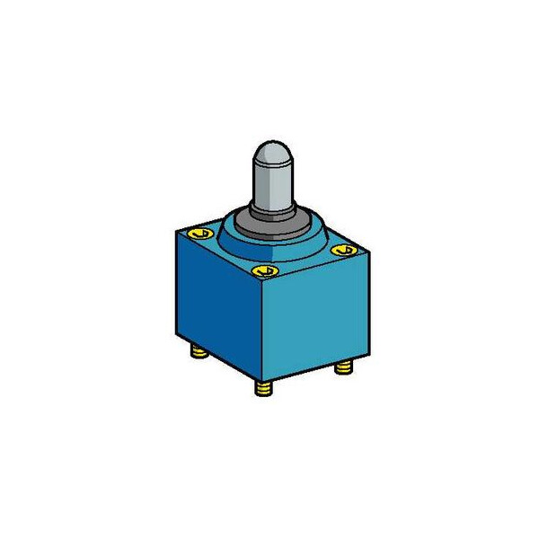 tête pour interrupteur de position ZC2J poussoir à bille - Telemecanique Sensors - ZC2JE66