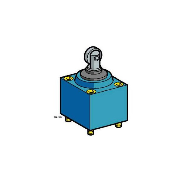 tête pour interrupteur de position ZC2J poussoir à galet - Telemecanique Sensors - ZC2JE82