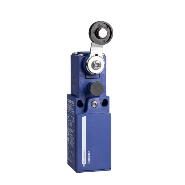 INTERRUPTEUR DE POSITION PLASTIC O ET F TETE A REARMEMENT LEVIER A GALET PLASTIC - Telemecanique Sensors - XCNR2118G11S32
