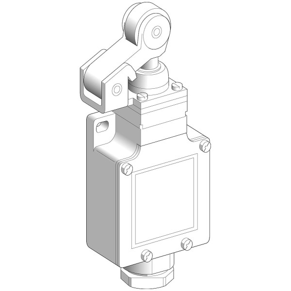 interrupteur de position XCKL levier à galet, attaque latérale 1 O plus 1 F - Telemecanique Sensors - XCKL121H7