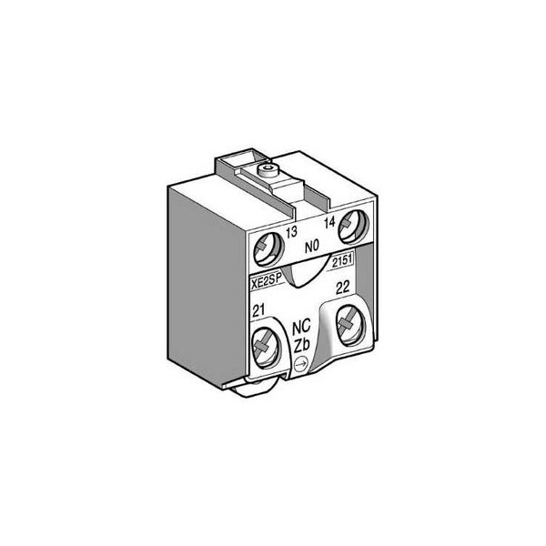 CON 1F 1O RB VIS ETRIERS  POUR XCKT - Telemecanique Sensors - XE2SP3151