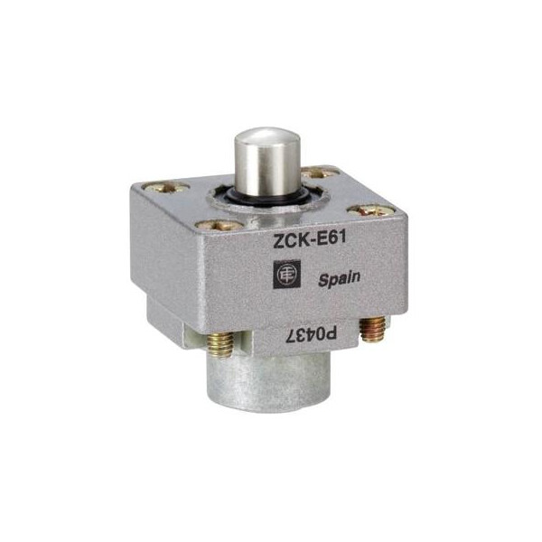 tête pour interrupteur de position ZCKE poussoir acier de côté - Telemecanique Sensors - ZCKE635