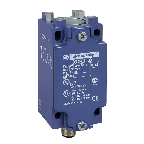 corps d interrupteur de position ZCKJ 2 F bornes - Telemecanique Sensors - ZCKJ8D