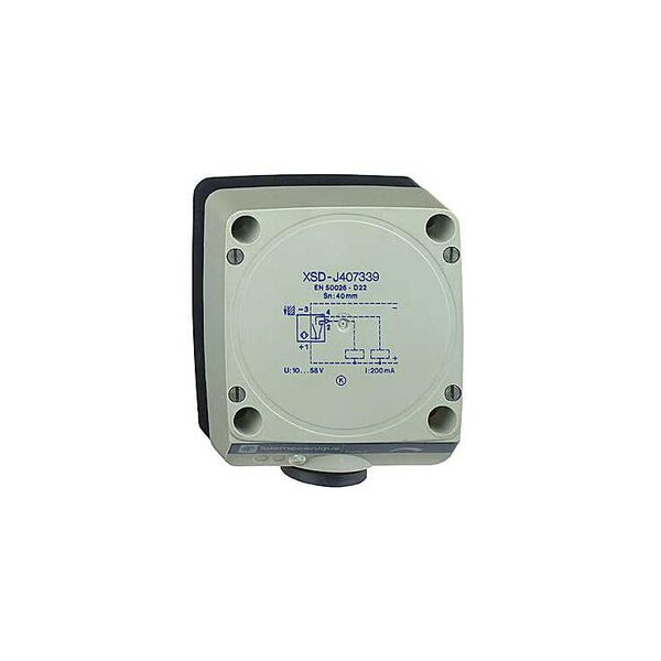 détecteur inductif XSD plat forme D Sn 40 mm Pg 13,5 - Telemecanique Sensors - XSDH407339
