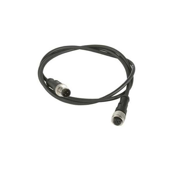 Rallon Pur 3c M12m Droit 3c M12 F Coude - Telemecanique Sensors - XZCR1512040A5