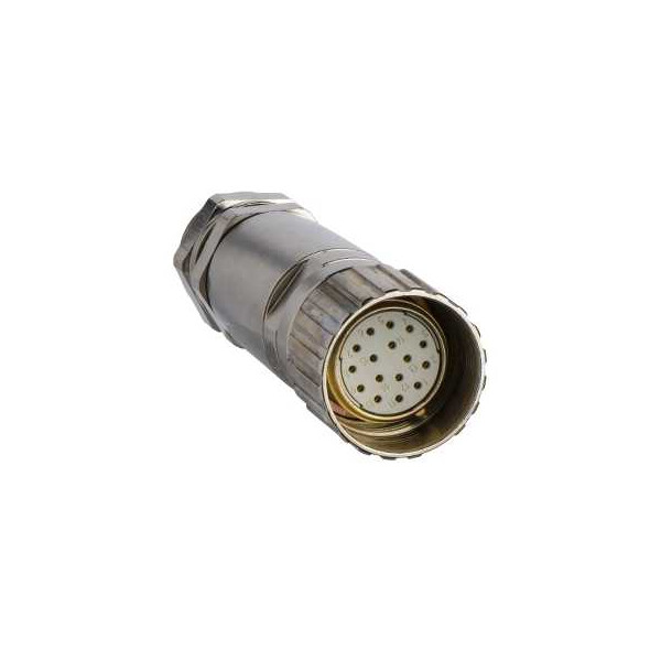 Connecteur m23 fem droit - Telemecanique Sensors - XZCC23FDM160S
