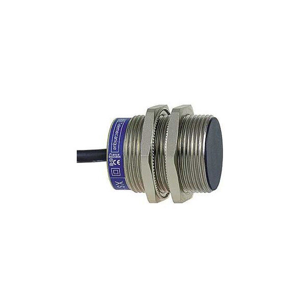 détecteur inductif XS1 cylindrique M30 Sn 10 mm câble 2m - Telemecanique Sensors - XS1N30PC410