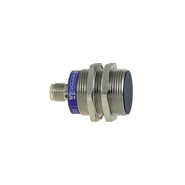 détecteur inductif XS1 cylindrique M30 Sn 10 mm connecteur M12 - Telemecanique Sensors - XS1N30PC410D