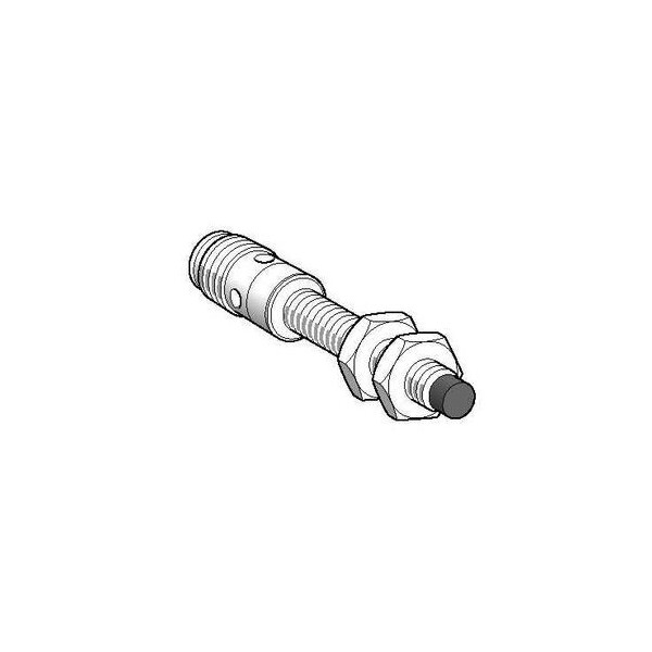 détecteur inductif XS2 cylindrique M8 Sn 2,5 mm connecteur M12 - Telemecanique Sensors - XS2M08PC410D