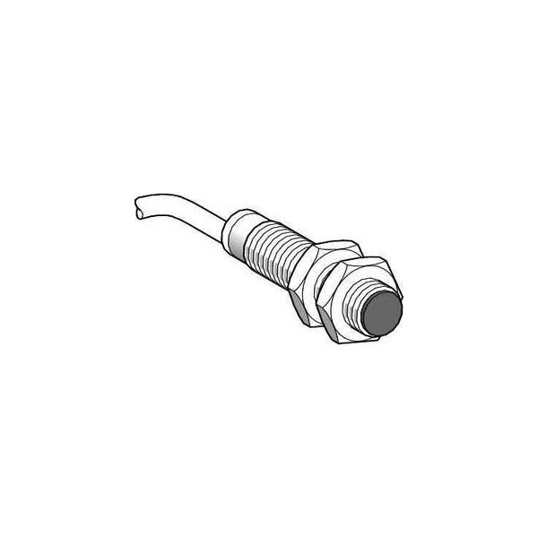 DETECTEUR INDUCTIF CYL LONG M08 12 24VDC PNP NO 3FILS NOY PORTEE 1,5MM CABLE 2M - Telemecanique Sensors - XS508BLPAL2