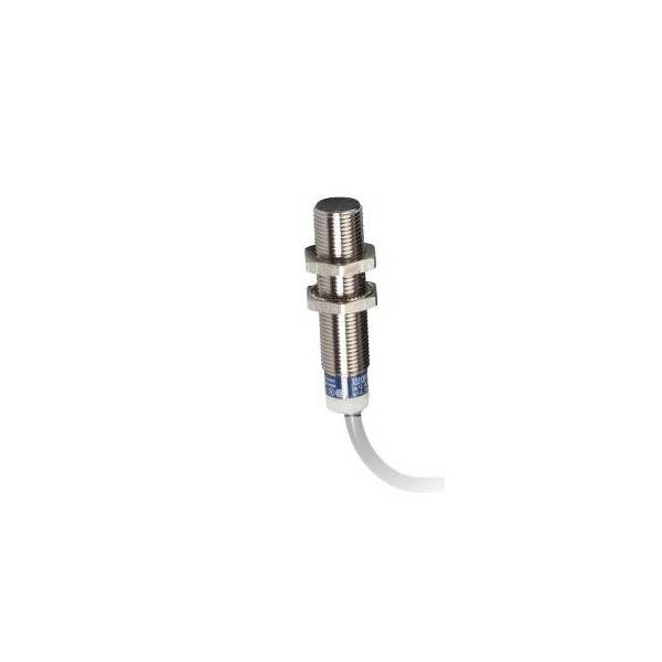 détecteur inductif XS5 cylindrique M12 Sn 2 mm câble 2m - Telemecanique Sensors - XS512B1DAL2
