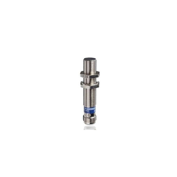 DETECTEUR INDUCTIF CYL LONG M18 12 24VDC PNP NC 3FILS NOY PORTEE 5MM CONN M12 - Telemecanique Sensors - XS518BLPBM12