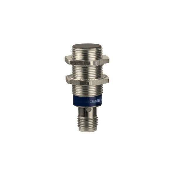 détecteur inductif XS6 cylindrique M18 Sn 8 mm connecteur ½ - Telemecanique Sensors - XS618B1MAU20