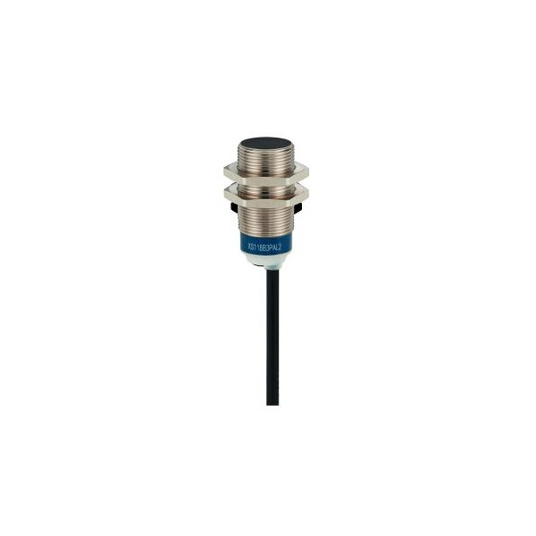 détecteur inductif XS6 cylindrique M18 Sn 8 mm câble 2m - Telemecanique Sensors - XS618B1PAL2