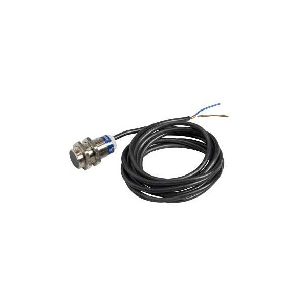 Detecteur inductif cylindriq m18 12 48v dc pnp no 3 fils noyable cable pur 2m - Telemecanique Sensors - XS618B1PAP2