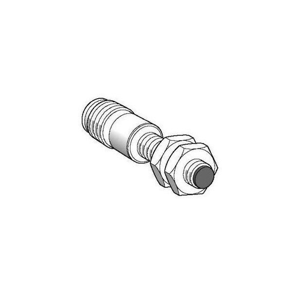 détecteur inductif XS4 cylindrique M8 Sn 2,5 mm connecteur M12 - Telemecanique Sensors - XS4P08PA340D