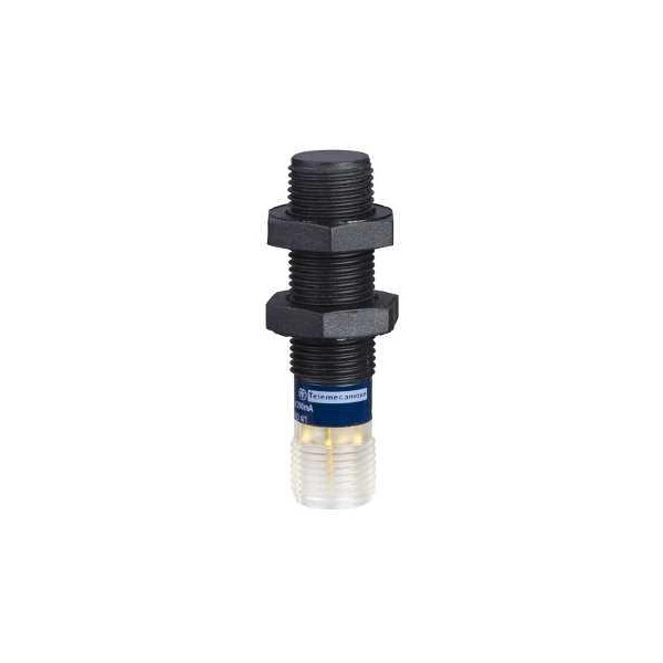 détecteur inductif XS4 cylindrique M12 Sn 4 mm connecteur M12 - Telemecanique Sensors - XS4P12PA340D