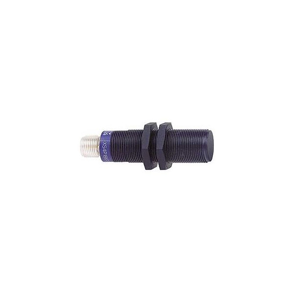 détecteur inductif XS4 cylindrique M18 Sn 8 mm connecteur M12 - Telemecanique Sensors - XS4P18PA370D